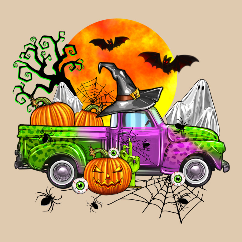 Halloween Farm Truck Heavyweight Sweatshirt by Zillion Design Studio | Teevron