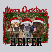 Merry Christmas Heifer Heavyweight Sweatshirt | Teevron