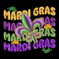 Mardi Gras With Fleur De Lis Premium Sweatshirt | Teevron