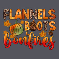 Flannels Boots And Bonfires Vintage Hoodie | Teevron