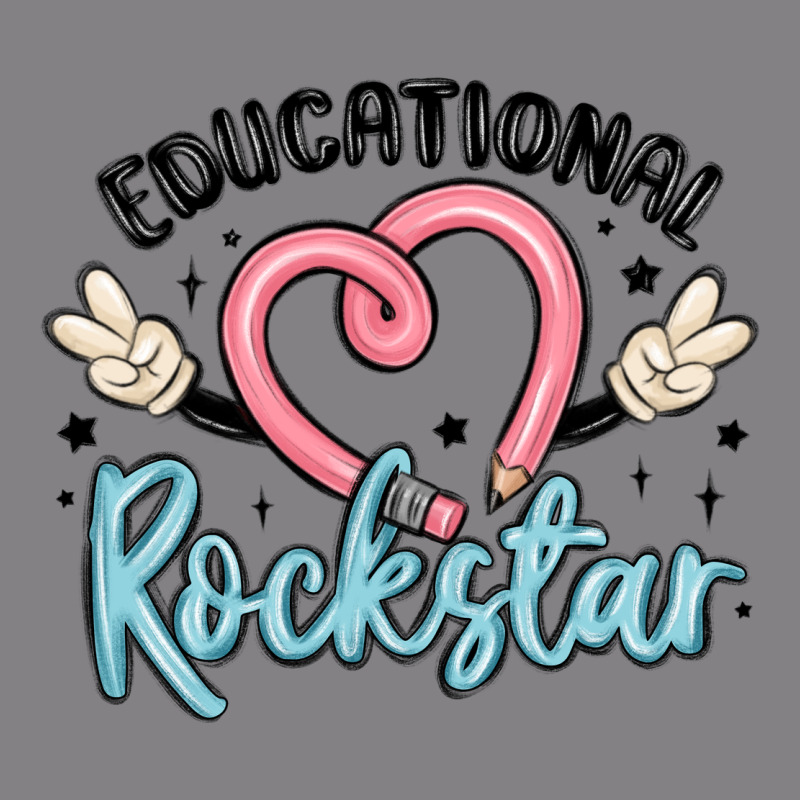 Educational Rockstar Heavyweight Hoodie by MaliasSmallBusiness | Teevron