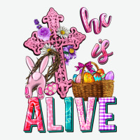 He Is Alive Easter Urban Heavy Tee | Teevron