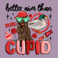 Better Aim Than Cupid With Dog And Duck Heavyweight Hoodie | Teevron