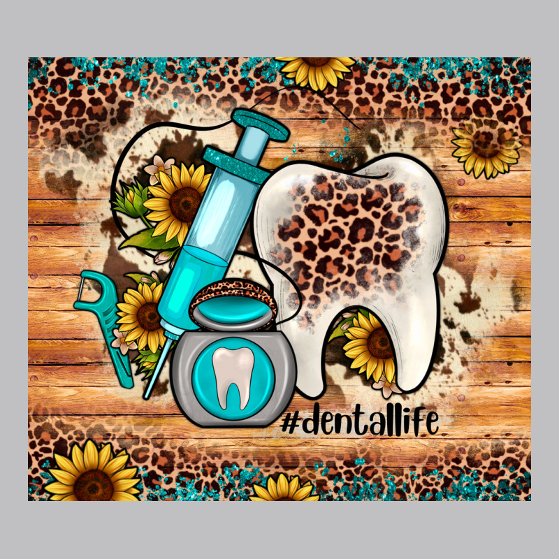 Dental Sunflower Long Sleeve Tee by JahusDesignShop | Teevron