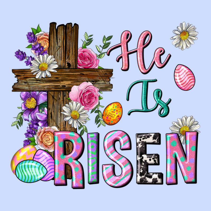 He Is Risen Easter Urban Heavy Tee by Neo Western | Teevron