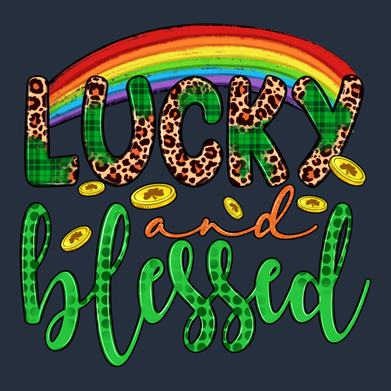 Western St. Patrick's Rainbow Lucky And Blessed Zipper Hoodie by Artiststas | Teevron