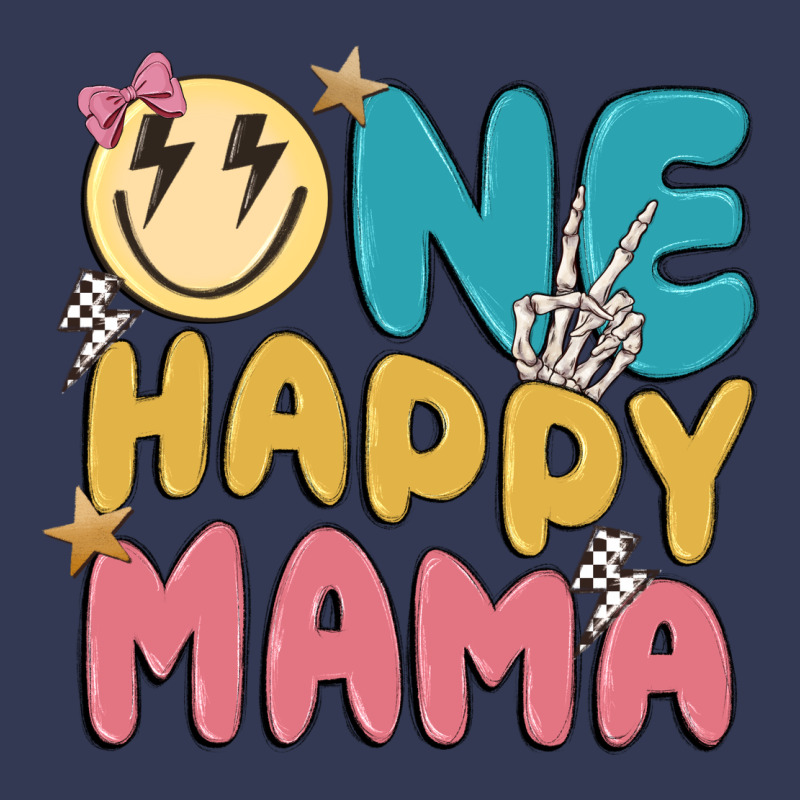 One Happy Mama Heavyweight Hoodie by MaliasSmallBusiness | Teevron