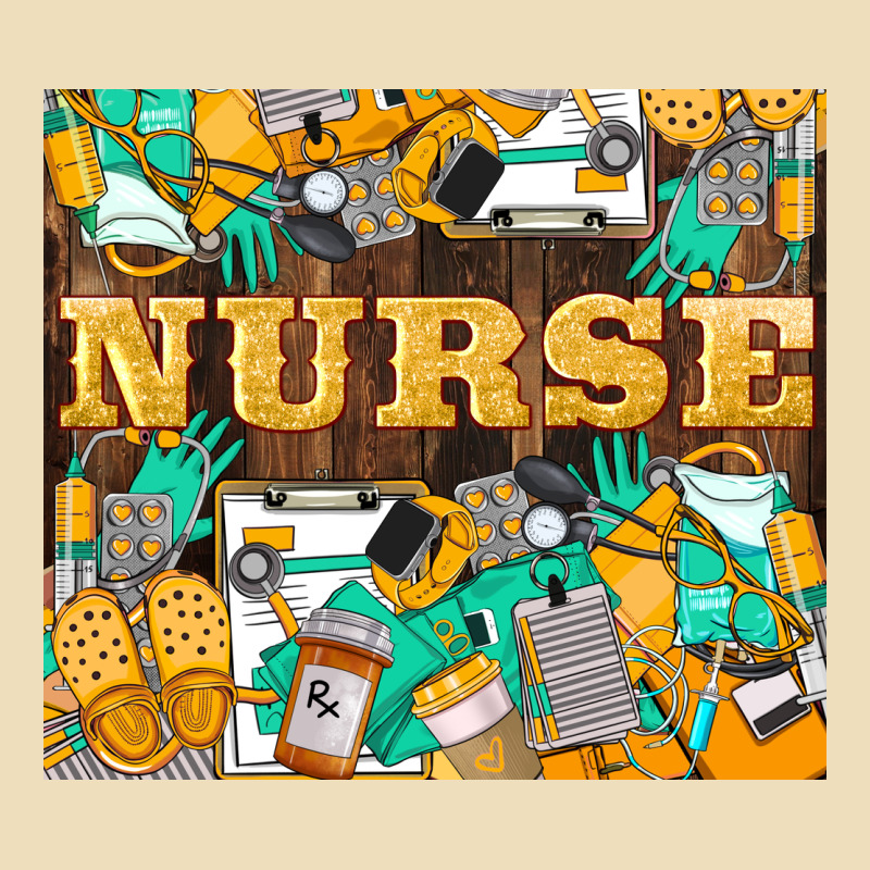 Green And Yellow Nurse Premium Hoodie by LillyAllenDesigns | Teevron
