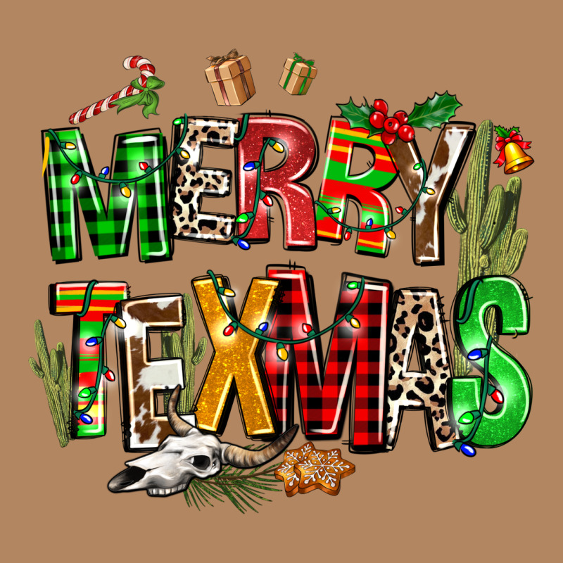 Christmas Texas Western Long Sleeve Tee by AdoDesignShop | Teevron