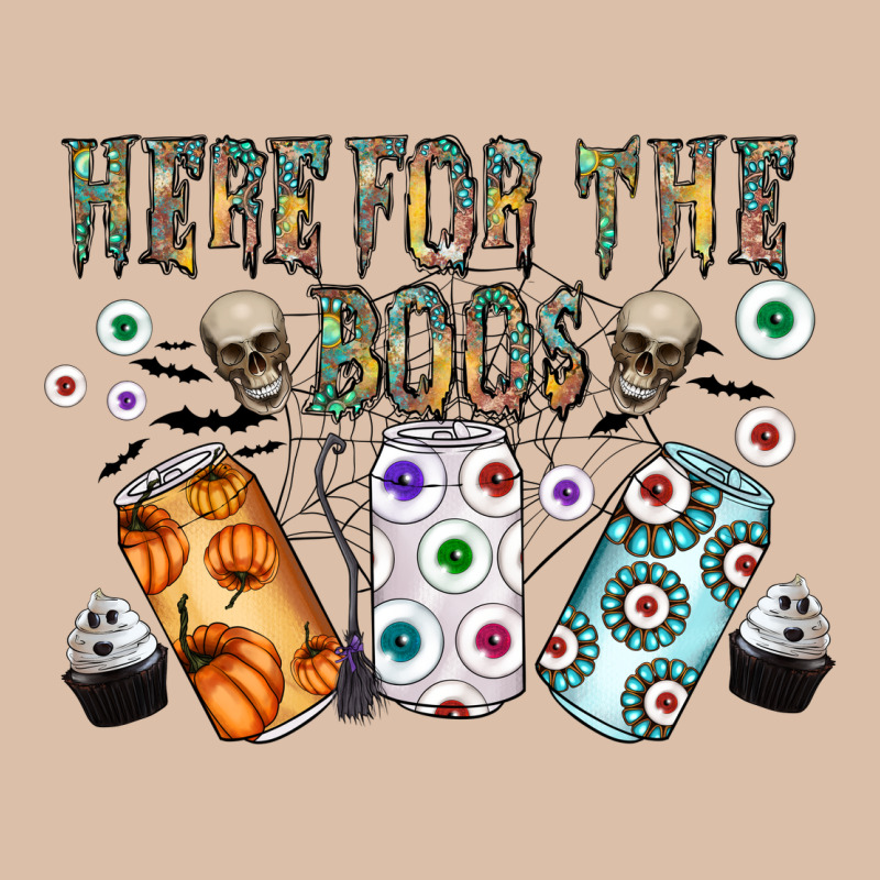 Here For The Boos Urban Heavy Tee by CowhideDigitalArt | Teevron
