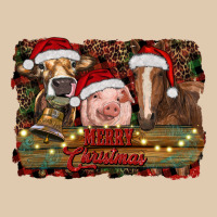 Merry Christmas Farm Animals Heavyweight Sweatshirt | Teevron