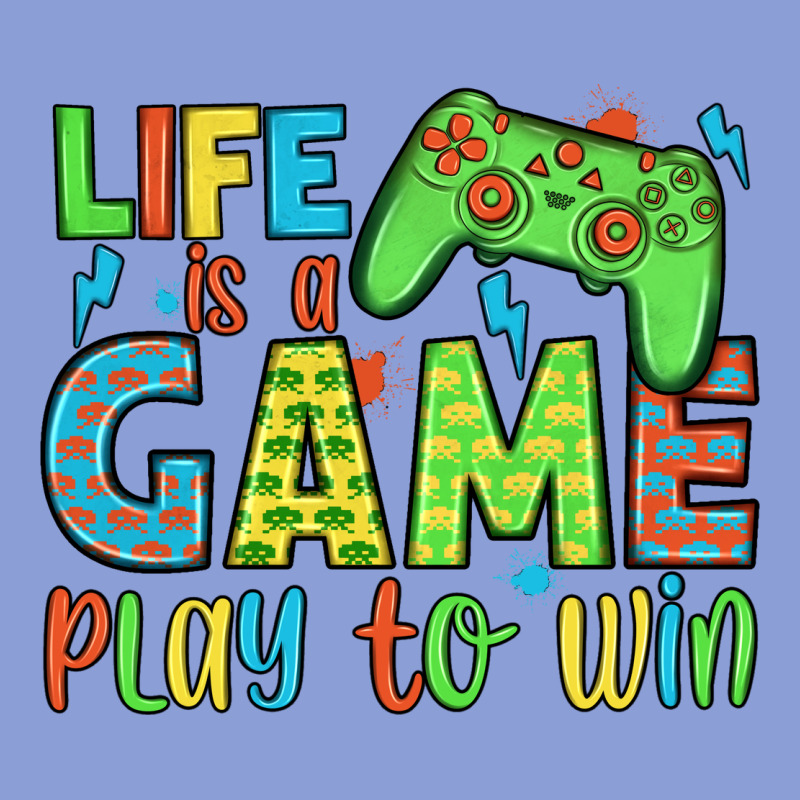 Life Is A Game Play To Win Long Sleeve Tee by JahusDesignShop | Teevron