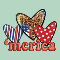 Merica 4th Of July Hearts Classic Tee | Teevron