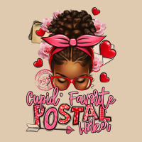Cupid's Favorite Postal Worker Afro Messy Bun Heavyweight Sweatshirt | Teevron