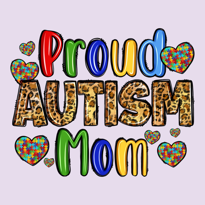 Proud Autism Mom Design Premium Hoodie by LillyAllenDesigns | Teevron