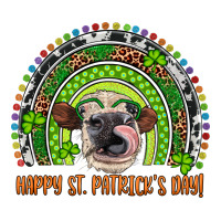 Western Happy St. Patrick's Day Cow Rainbow | Teevron