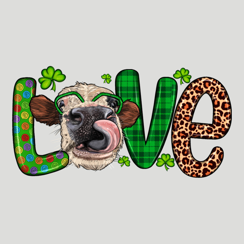 Western St. Patrick's Day Love Cow Zipper Hoodie by Artiststas | Teevron