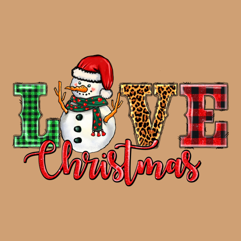 Love Christmas Snowman Vintage Tee by BarkalooDesign | Teevron