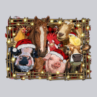 Christmas Farm Animals Heavyweight Sweatshirt | Teevron