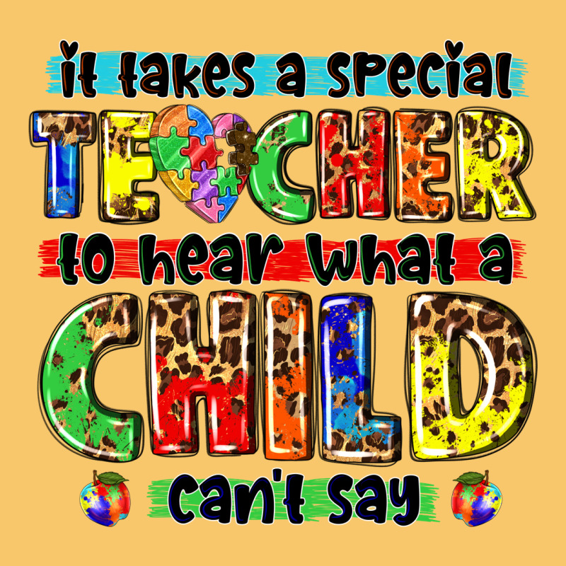 It Takes A Special Teacher To Hear What A Child Cant Say Tbw Vintage Hoodie by texasbilliewilder | Teevron