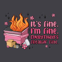 It's Fine I'm Fine Everything's Freakin' Fine Heavyweight Hoodie | Teevron
