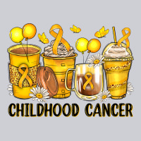 Childhood Cancer Coffee Cups Heavyweight Sweatshirt | Teevron