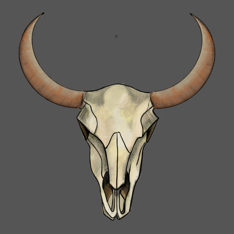 Bull Skull Zipper Hoodie by AdoDesignShop | Teevron