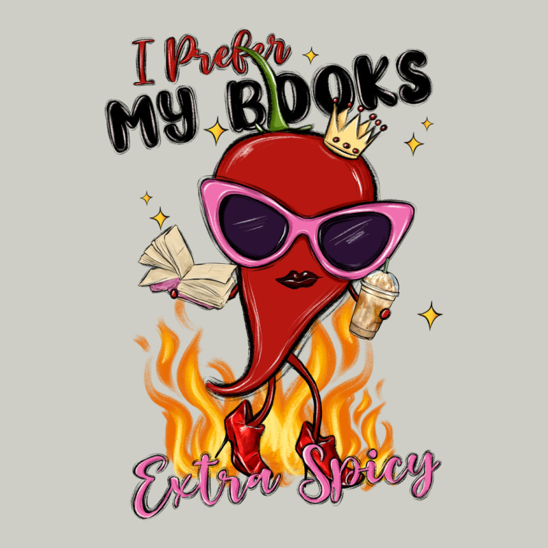 I Prefer My Books Extra Spicy Heavyweight Hoodie by MaliasSmallBusiness | Teevron