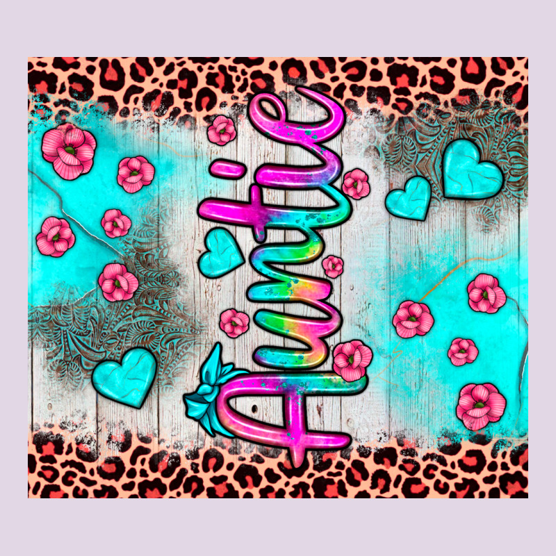 Auntie Leopard Turquoise Classic Tee by JahusDesignShop | Teevron