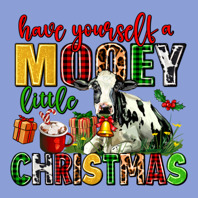 Have Yourself A Mooey Little Christmas Long Sleeve Tee by AdoDesignShop | Teevron