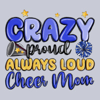 Crazy Proud Always Loud Cheer Mom Heavyweight Hoodie | Teevron