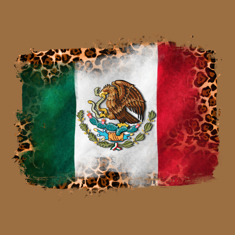 Mexican And Leopard Flag Vintage Tee by CTS Tumbler Store | Teevron