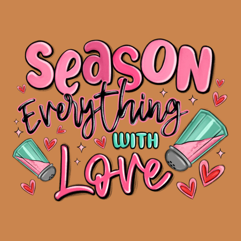 Season Everything With Love Heavyweight Hoodie by MaliasSmallBusiness | Teevron