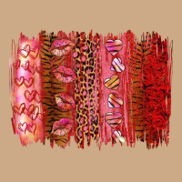 Valentine's Day Brushstroke Vintage Hoodie | Teevron