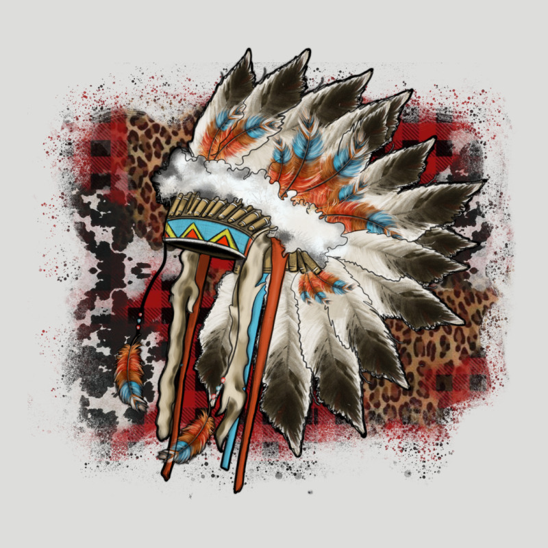 İndian Headress Cowhide Zipper Hoodie by AdoDesignShop | Teevron