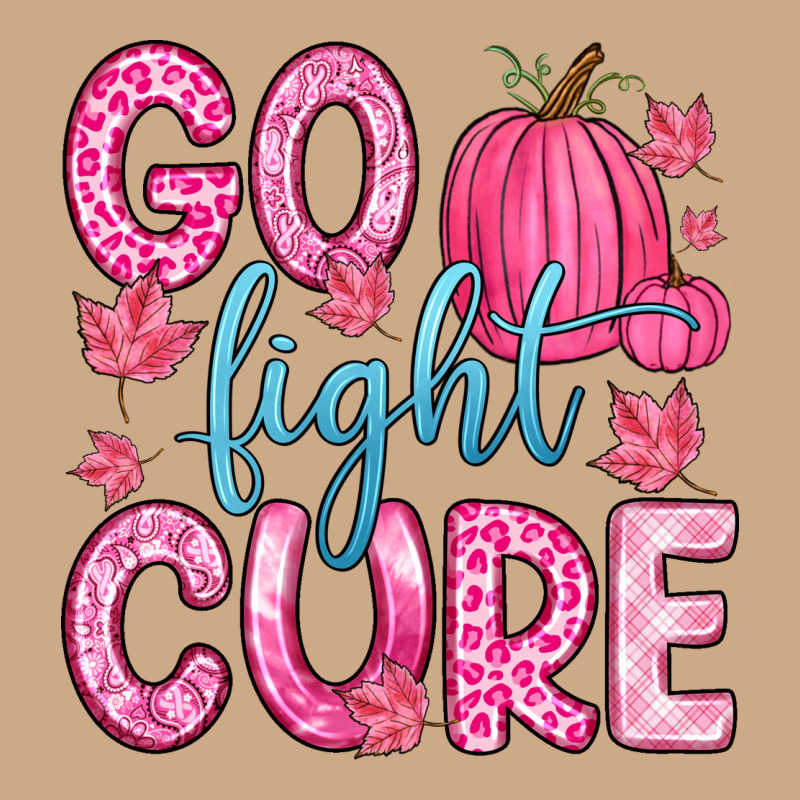 Go Fight Cure Vintage Hoodie by Zillion Design Studio | Teevron