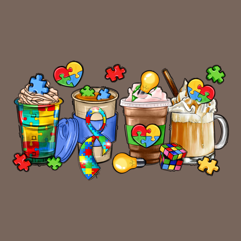 Image Title Puzzlethemed Beverages And Accessories Premium Hoodie by LillyAllenDesigns | Teevron
