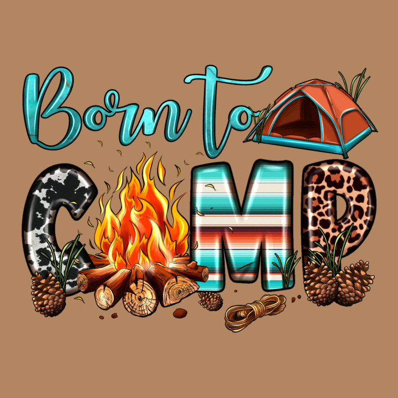 Born To Camp Long Sleeve Tee by JahusDesignShop | Teevron