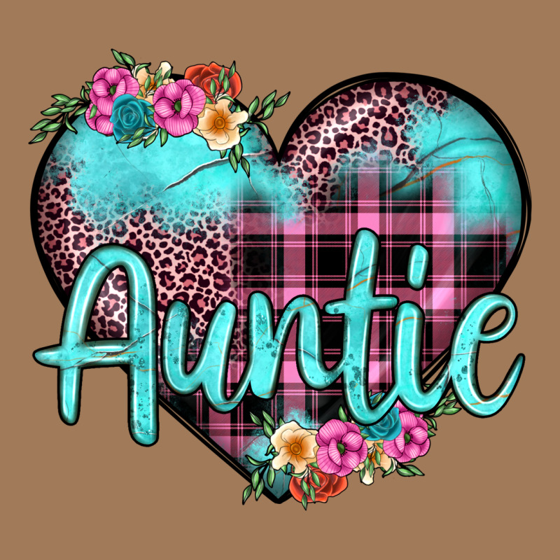 Auntie Leopard Turquoise Heart Classic Tee by JahusDesignShop | Teevron