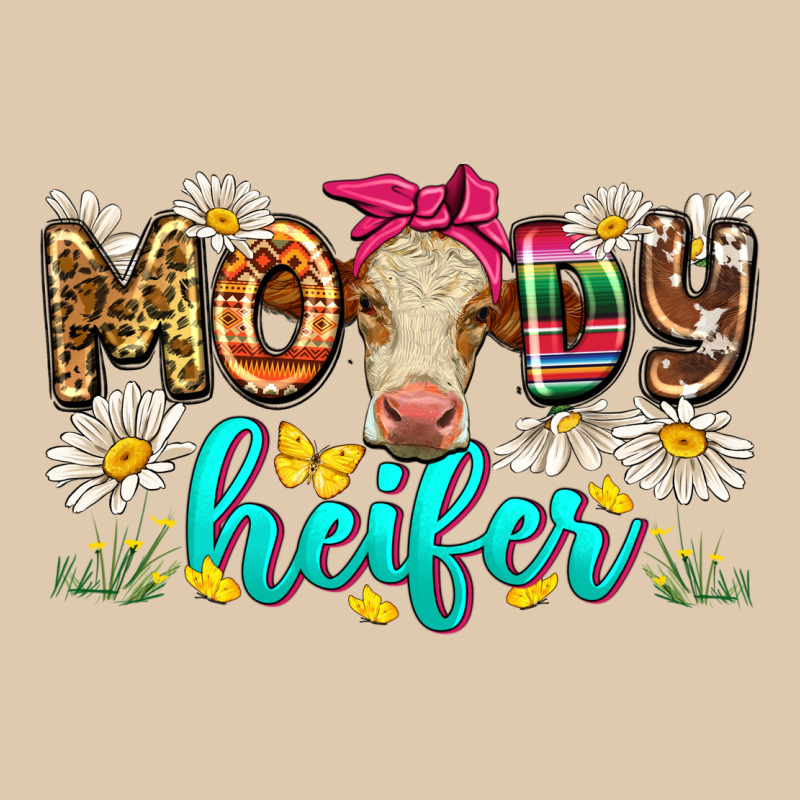 Moody Heifer Heavyweight Sweatshirt by Zillion Design Studio | Teevron