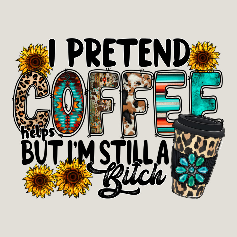 I Pretend Coffee Heavy Core Tee by RacoonDesign | Teevron