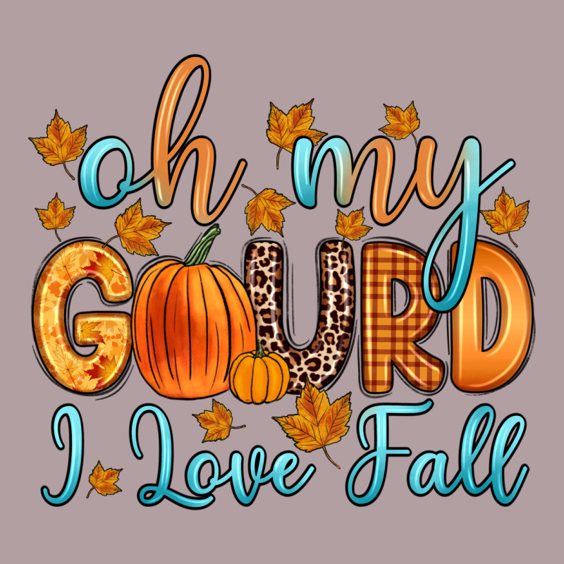 Oh My Gourd I Love Fall Vintage Hoodie by Zillion Design Studio | Teevron