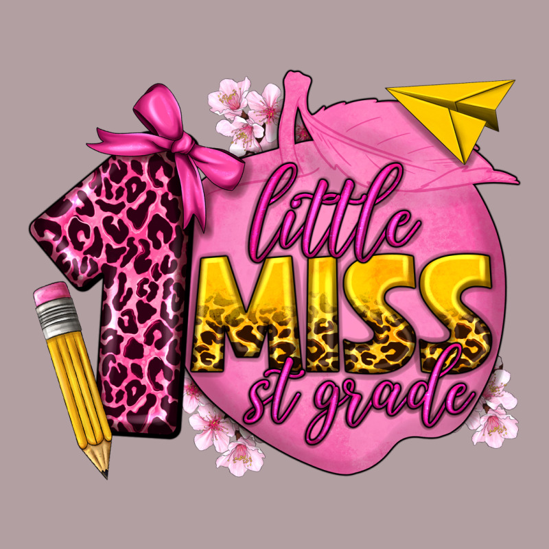 Little Miss 1st Grade Vintage Hoodie by texasbilliewilder | Teevron