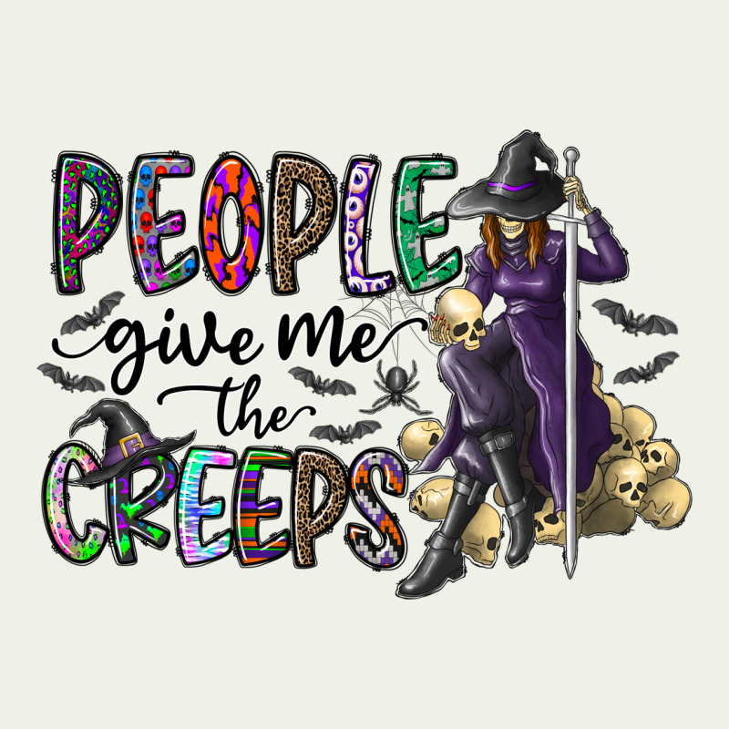 People Give Me The Creeps Urban Heavy Tee by CowhideDigitalArt | Teevron