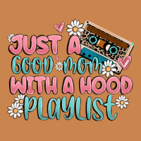 Just A Good Mom With A Hood Playlist Heavyweight Hoodie | Teevron
