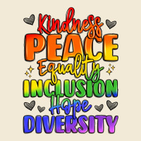 Inspirational Words In Rainbow Colors Premium Hoodie | Teevron