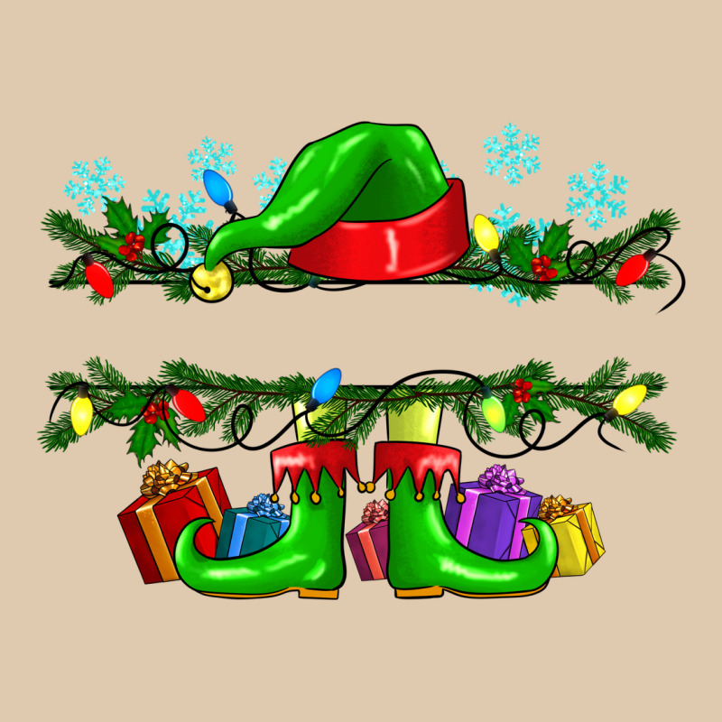 Custom Name Christmas Elf Heavyweight Sweatshirt by texasbilliewilder | Teevron