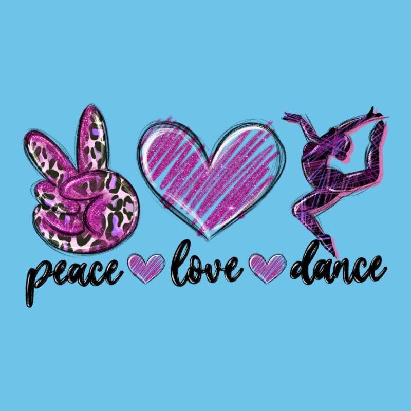 Peace Love Dance Premium Sweatshirt by MaliasSmallBusiness | Teevron