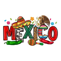 Colorful Mexico Collage Premium Hoodie | Teevron