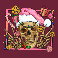 Pink Christmas Skeleton Long Sleeve Tee | Teevron